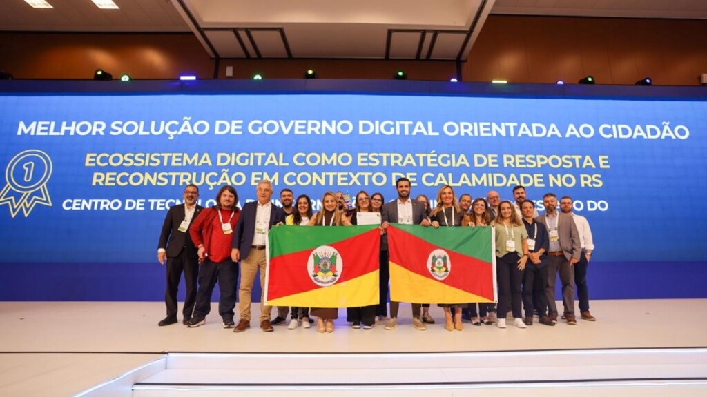 RS conquista prêmio em excelência em governo digital
