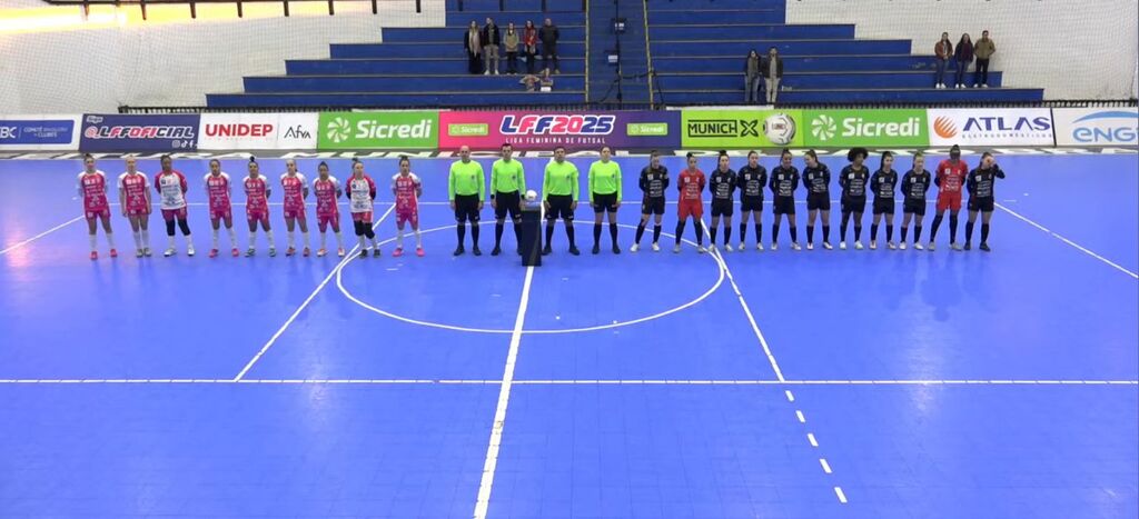 Leoas empata com Unidep e fecha primeira fase da Liga Feminina de Futsal em 3º lugar