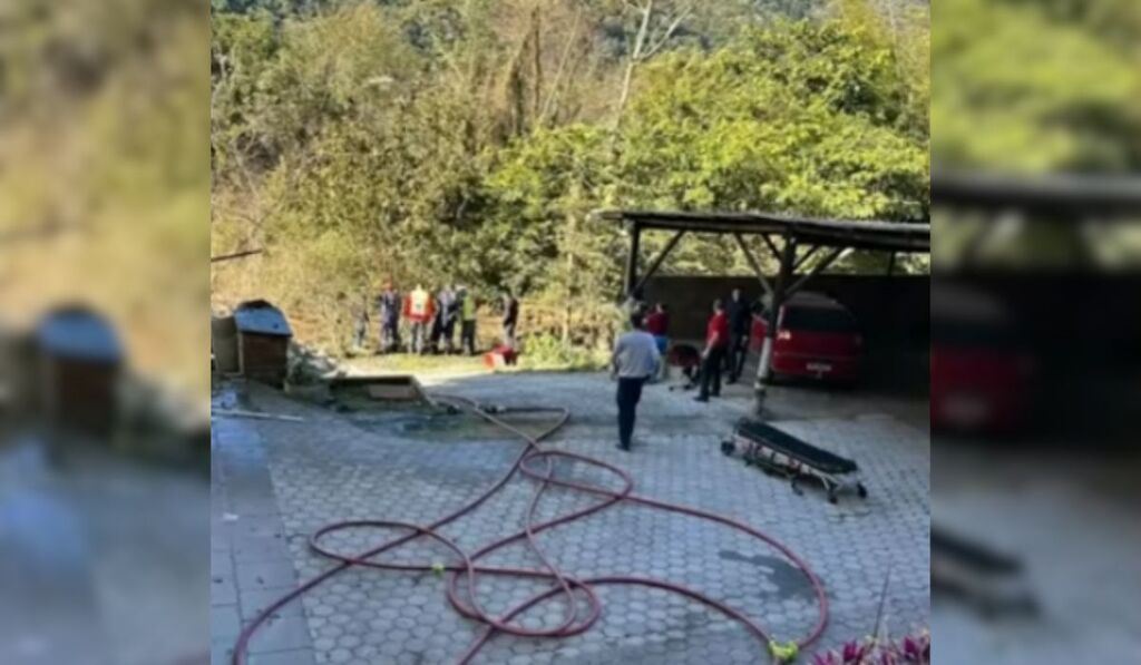 Desabamento em Ibirama, no Alto Vale do Itajaí, deixa homem ferido
