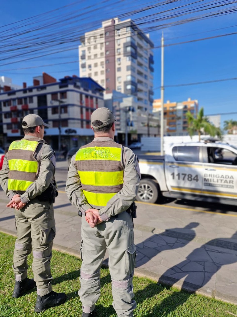 REFORÇO NO POLICIAMENTO NA ÁREA CENTRAL DAS CIDADES DO LITORAL NORTE DO RS