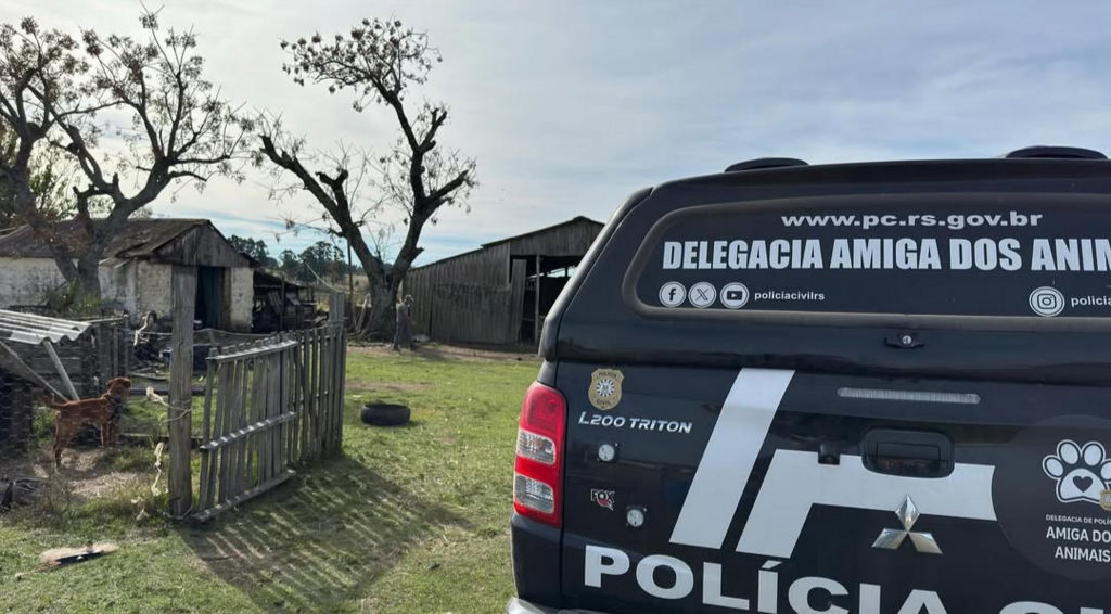 Homem é preso por maus-tratos a animais