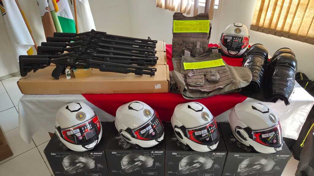 Brigada Militar de Bagé recebe novos equipamentos