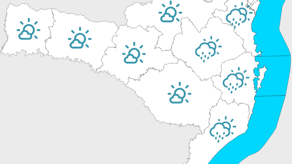 Após domingo de sol, Litoral Sul de SC terá instabilidade nos próximos dias