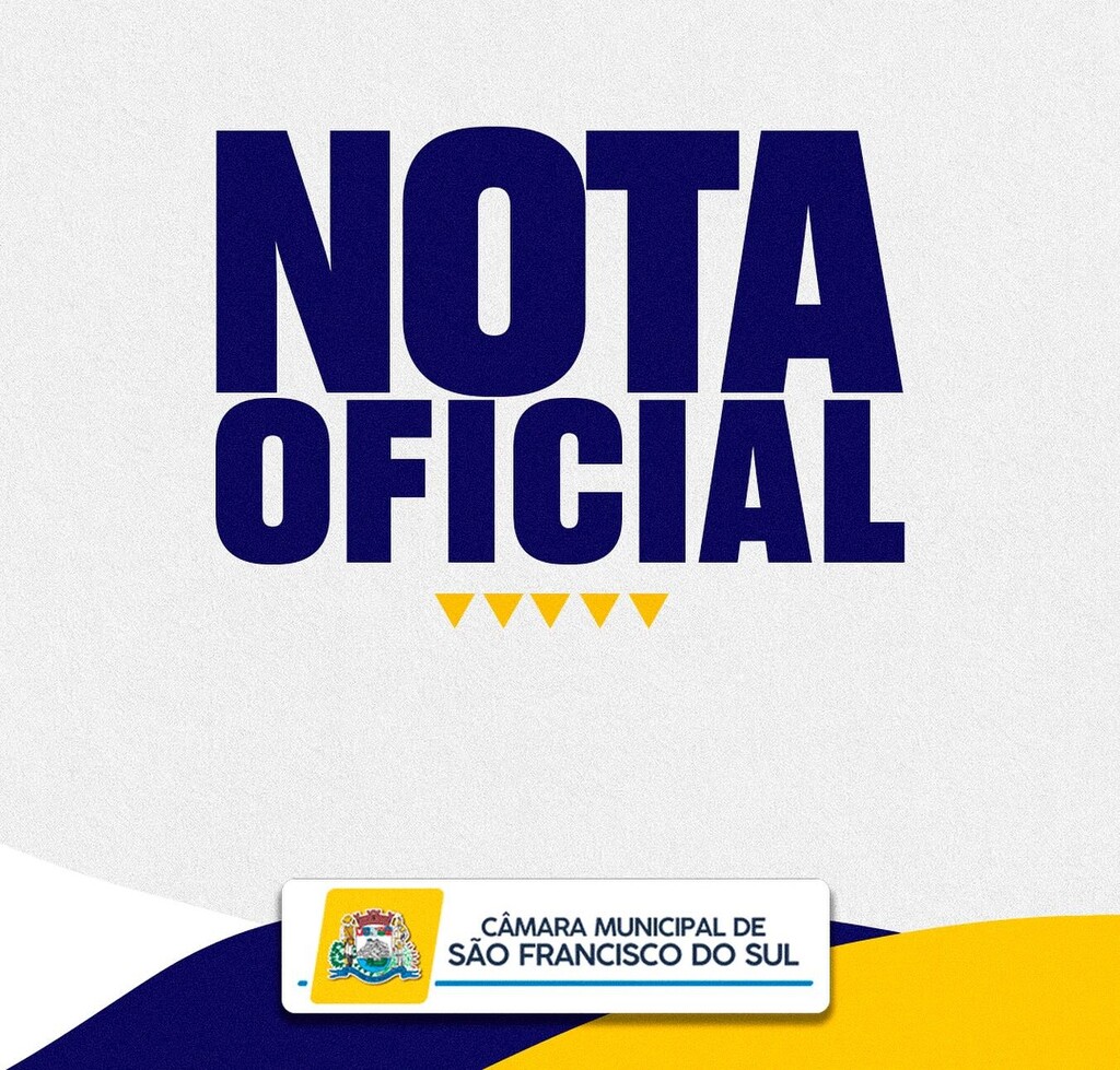 Câmara de Vereadores de São Francisco do Sul emite nota oficial e reforça importância de apuração