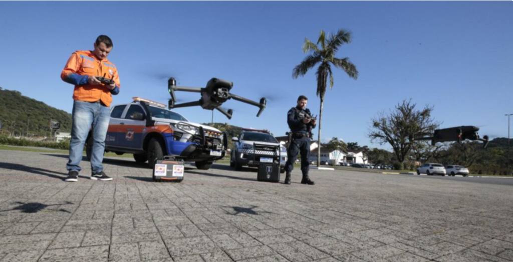 Drones viram aliados da Prefeitura de Joinville em monitoramento urbano