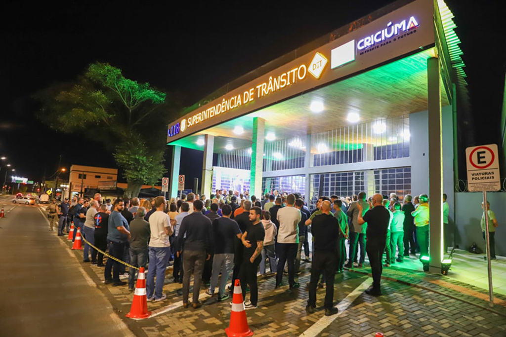 Governo de Criciúma inaugura nova sede da Superintendência de Trânsito, no bairro Pinheirinho