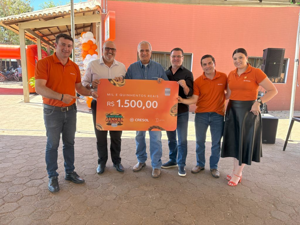 Campanha “Cooperar é Ganhar” da Cresol já distribuiu mais de R$ 2,8 milhões em prêmios para cooperados