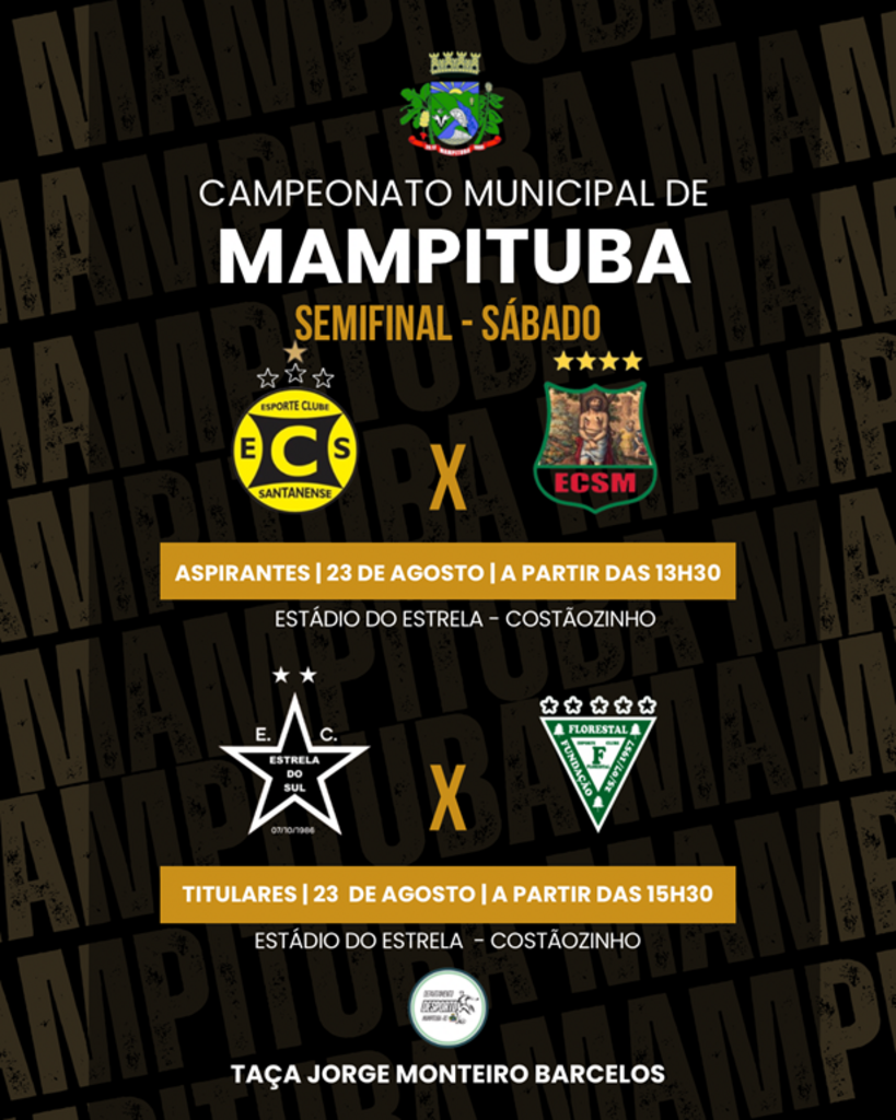 JOGOS DECISIVOS PELO CAMPEONATO MUNICIPAL  DE FUTEBOL MOVIMENTAM O FIM DE SEMANA