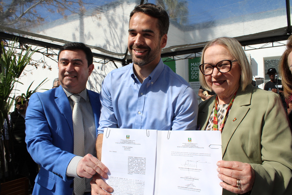 Governador inaugura obras na Santa Casa e detalha SUS gaúcho