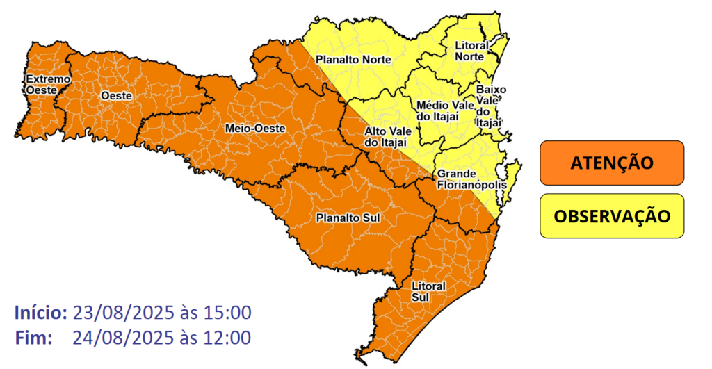 Alerta para declínio acentuado das temperaturas e frio intenso a partir da noite de sábado