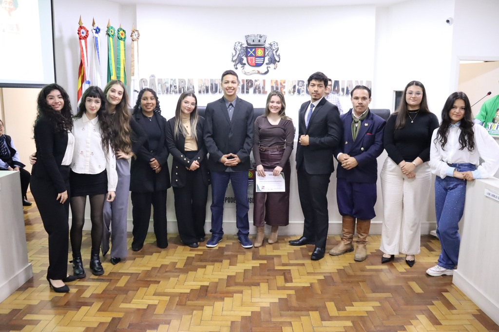 Legislativo diploma Jovens Parlamentares
