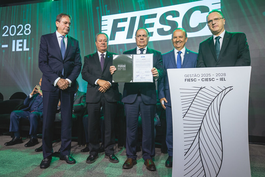 Realizada a cerimônia de posse da nova gestão da Fiesc