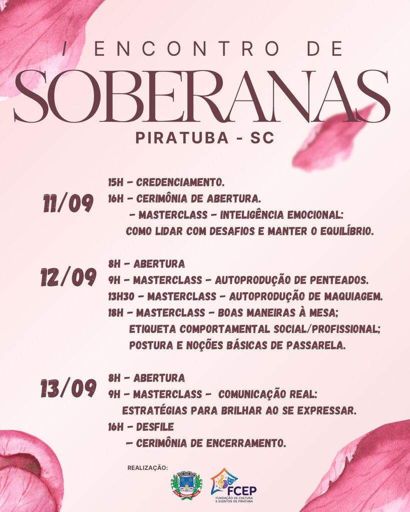 PRIMEIRO ENCONTRO DE SOBERANAS DE PIRATUBA