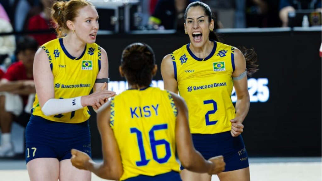 Foto: Divulgação / FIVB - Brasil segue invicto no Mundial de Vôlei Feminino