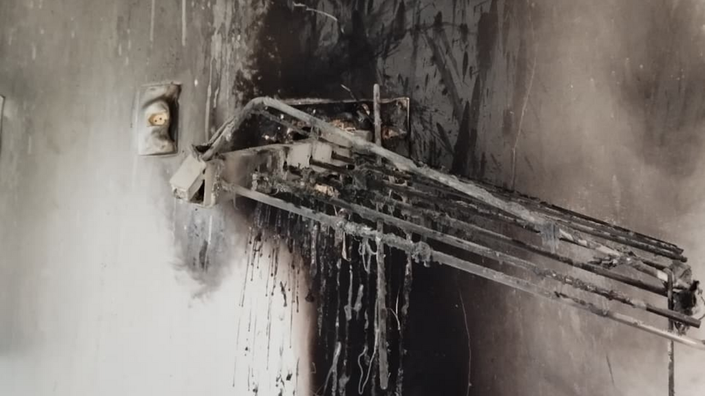 Princípio de incêndio em residência é controlado por moradores em Saudades