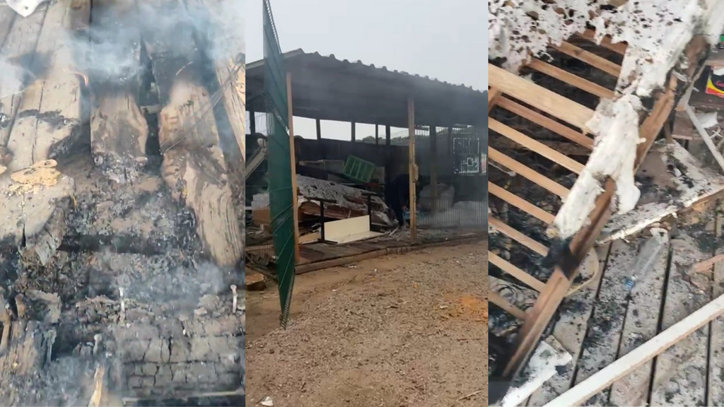 Prefeitura de Imbituba investiga princípio de incêndio em terreno revitalizado que se tornou ecoponto