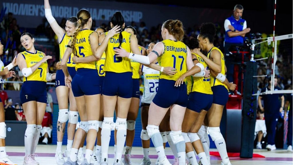 Foto: FIVB / Divulgação - Brasil encara Porto Rico no 5º dia do Mundial de Vôlei Feminino 2025