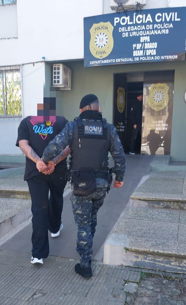 Detento em domiciliar é preso após agredir companheira