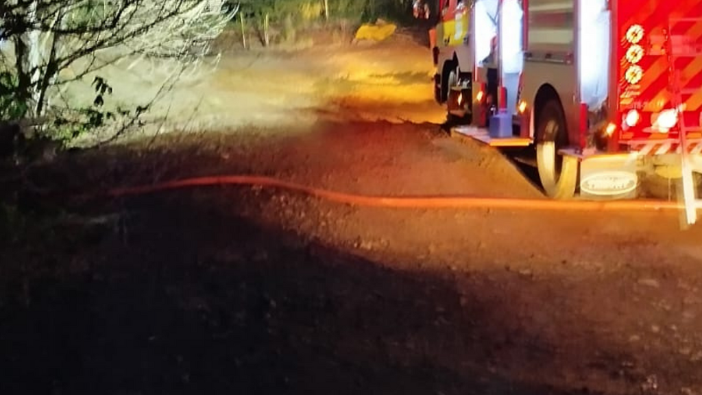 Incêndio destrói aviário no interior de Iraceminha