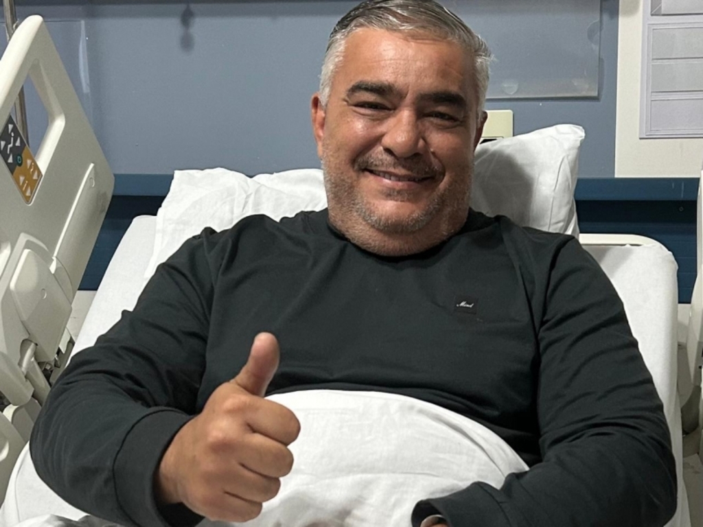 Após infarto e angioplastia, deputado Sargento Lima recebe alta hospitalar