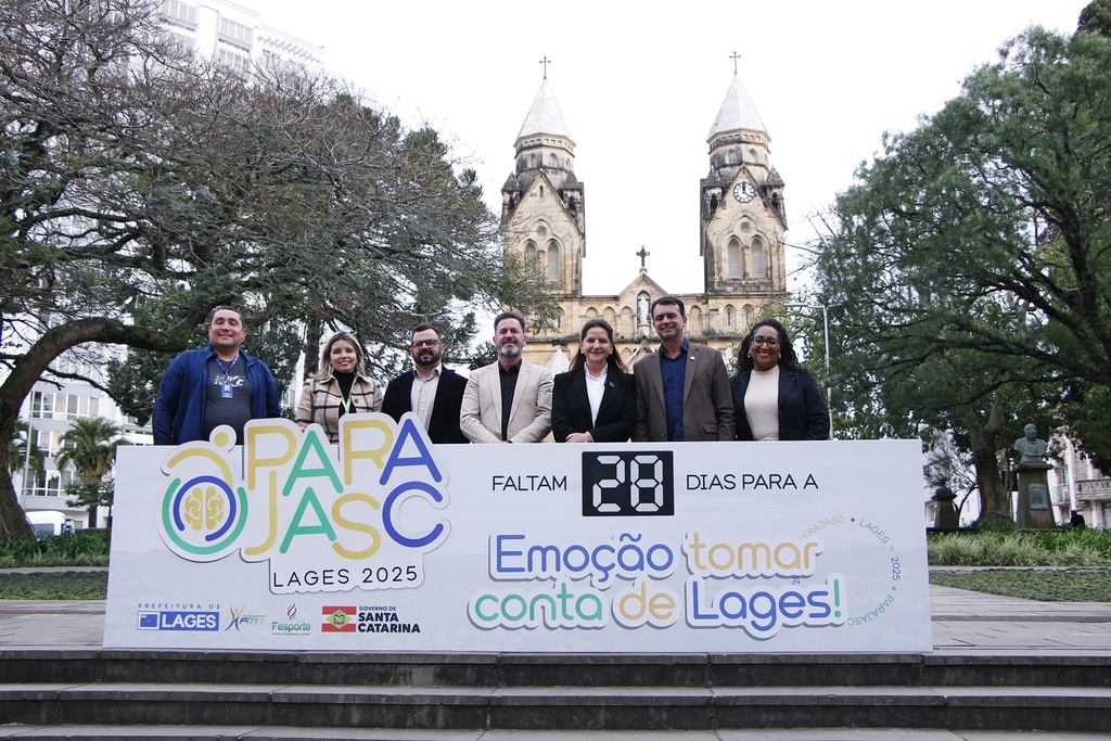 Lages lança oficialmente os 18º Parajasc, maior evento paradesportivo de Santa Catarina