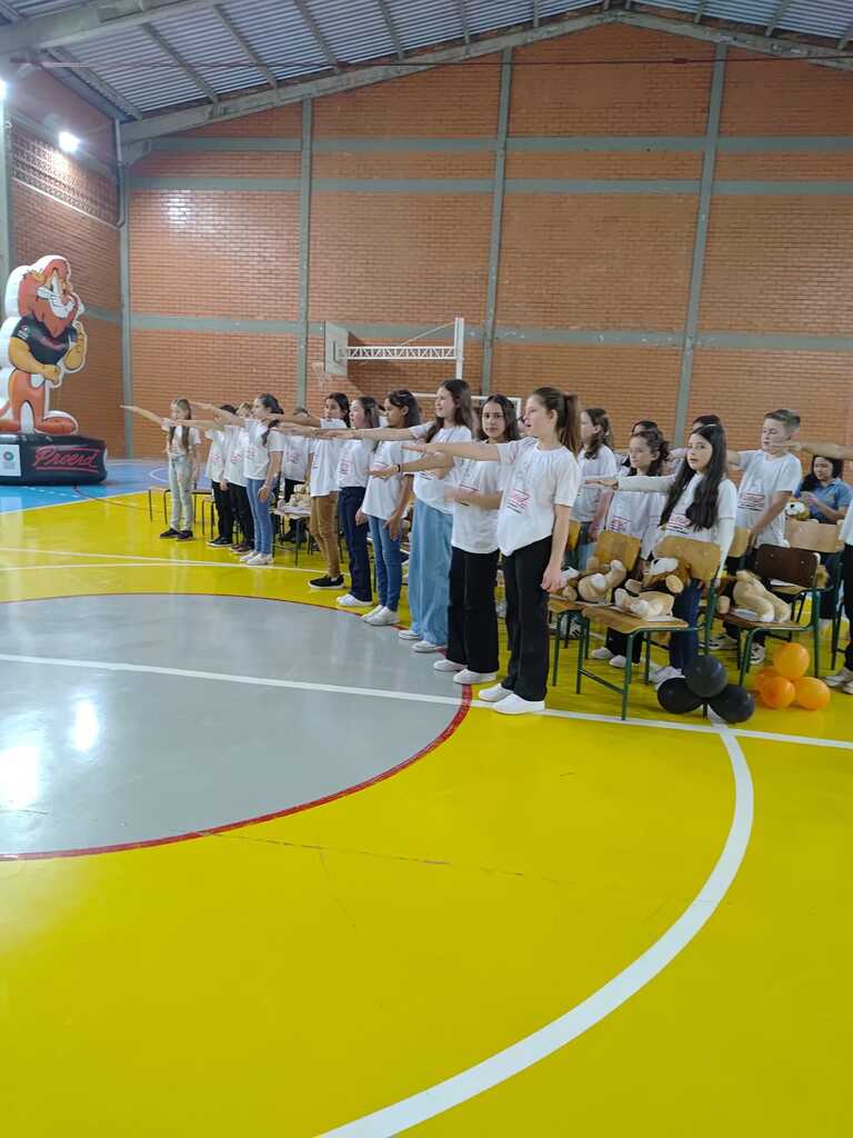 Nova turma de formandos do PROERD em Celso Ramos