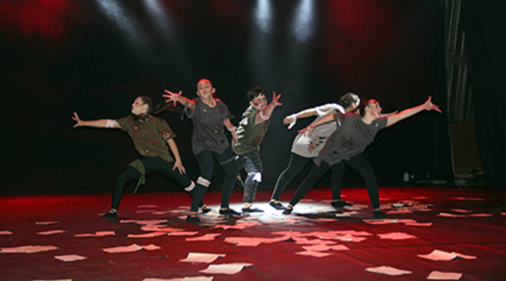 O espetáculo da dança