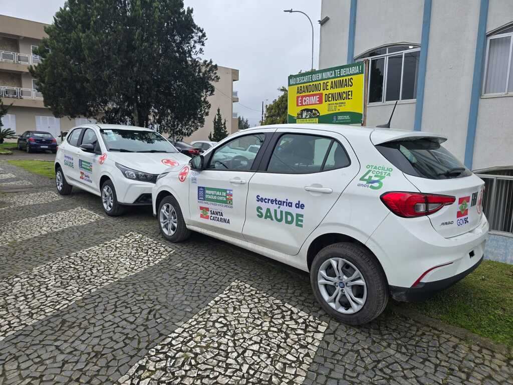 Prefeitura de Otacílio Costa adquire dois novos veículos para a Saúde