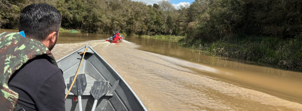Iniciado mapeamento da área a ser limpa do Rio Canoinhas