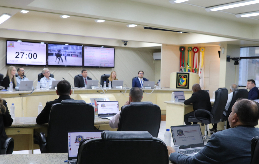 Resumo da 60ª Sessão Ordinária da 20ª Legislatura da Câmara de Criciúma