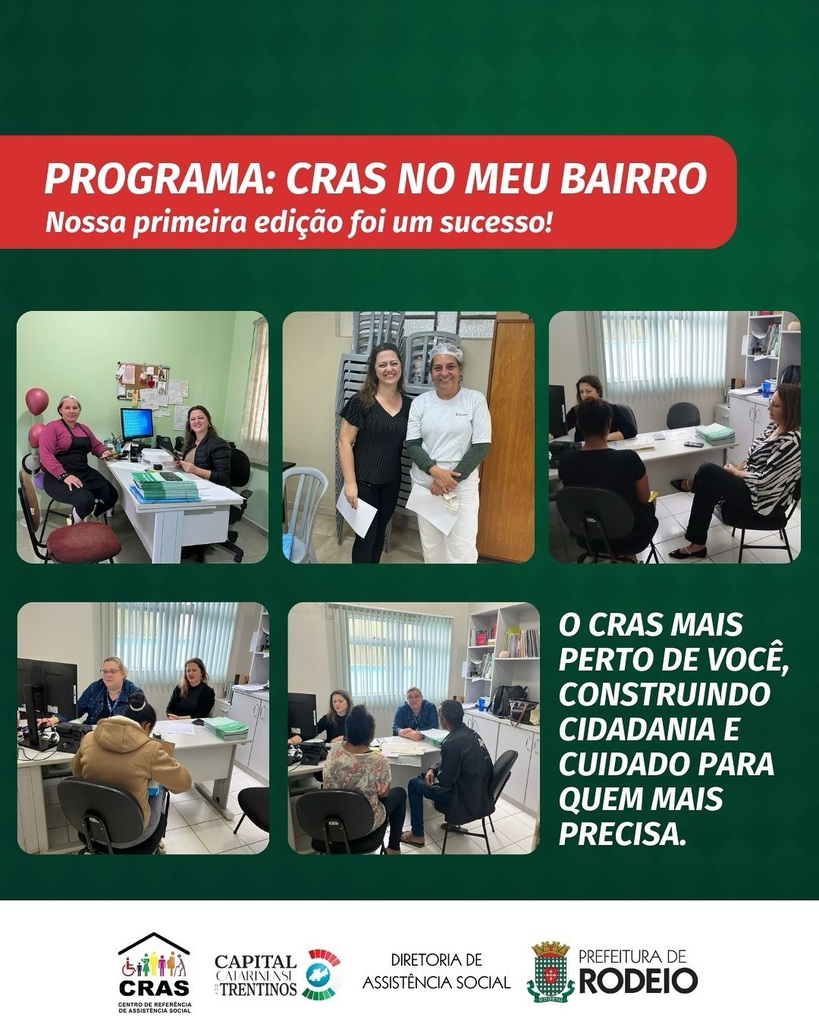 A primeira edição do programa CRAS no Meu Bairro foi um verdadeiro sucesso!