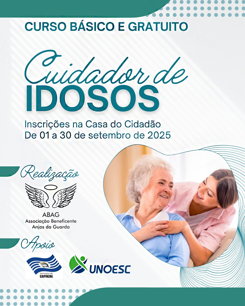 Curso Básico Gratuito Cuidador de Idosos
