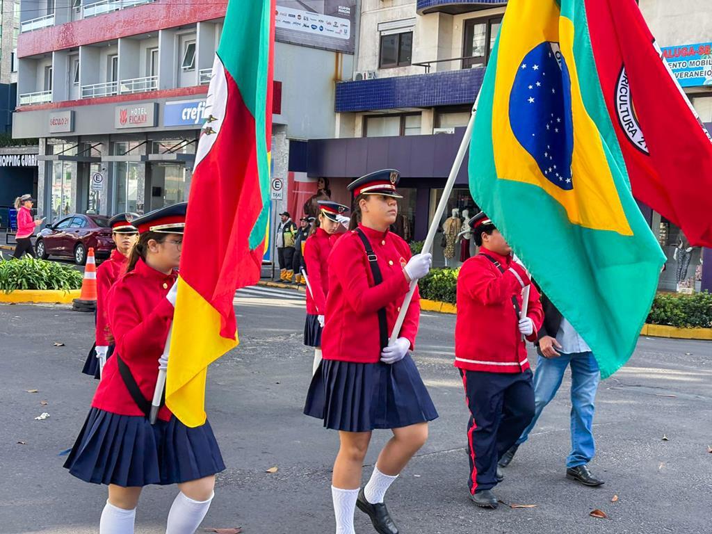 TUDO PRONTO PARA O DESFILE CÍVICO DA INDEPENDÊNCIA DO BRASIL NA REGIÃO