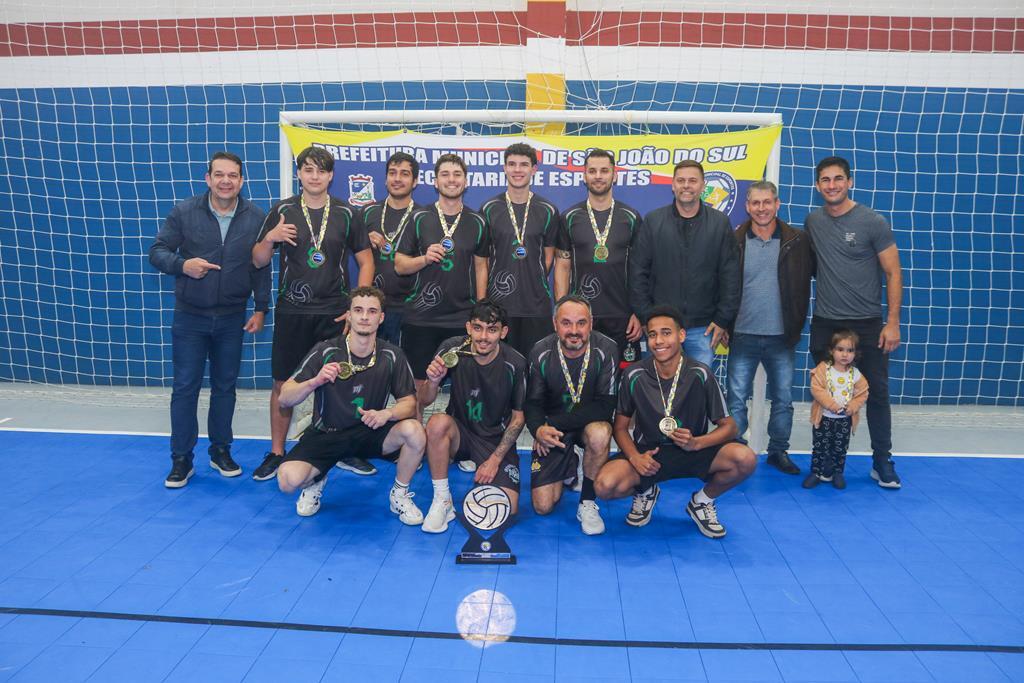 CONHECIDOS OS MELHORES DO VOLEIBOL DA XXV TAÇA CIDADE DE SÃO JOÃO DO SUL