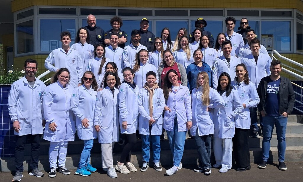 Unoesc participa de campanha alusiva à Semana Nacional do Trânsito em Joaçaba