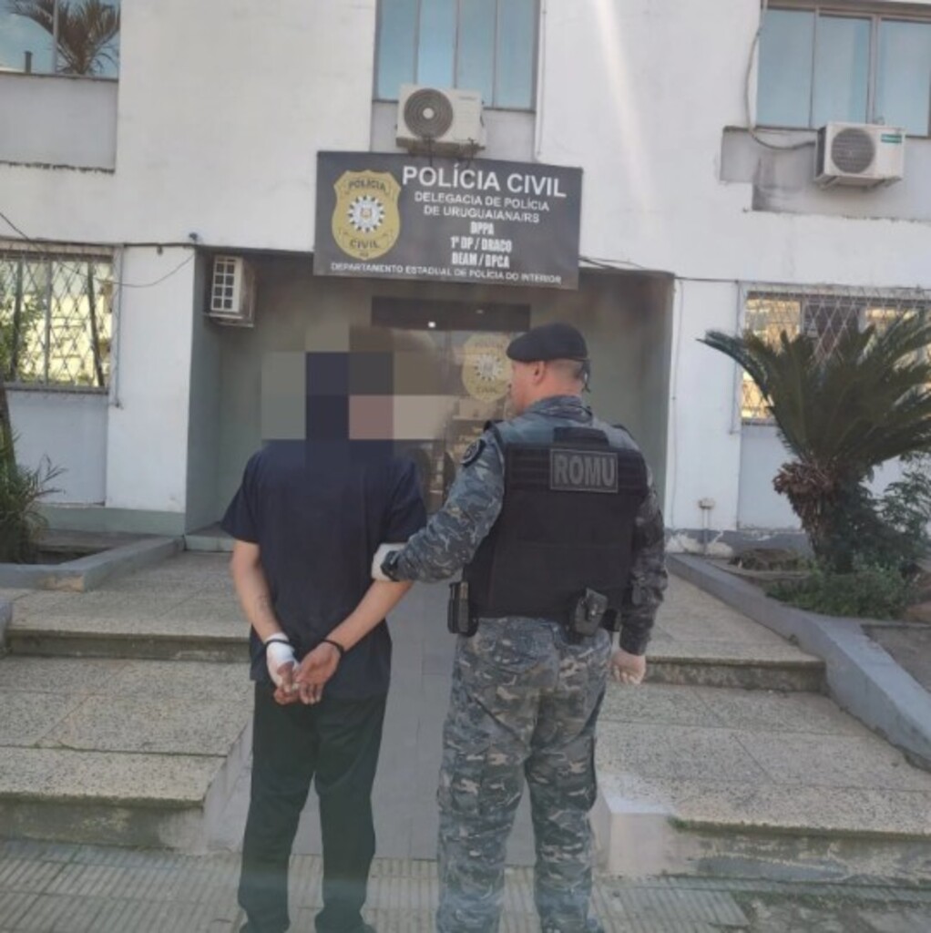 Homem é preso por dano ao patrimônio e fornecer álcool a menor