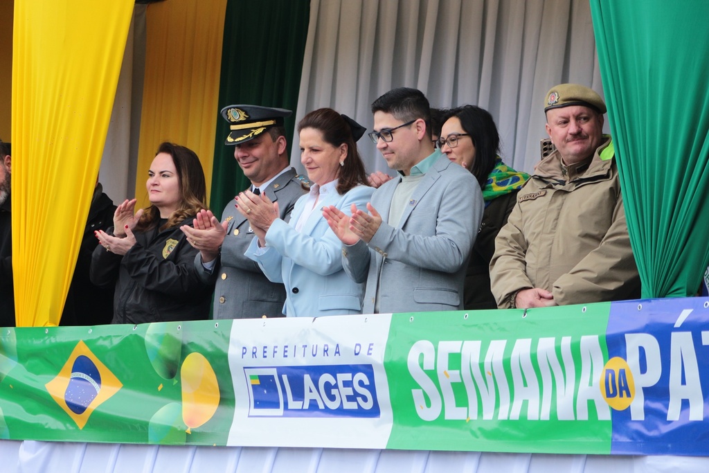 Lages celebra os 203 anos da Independência do Brasil com desfile cívico
