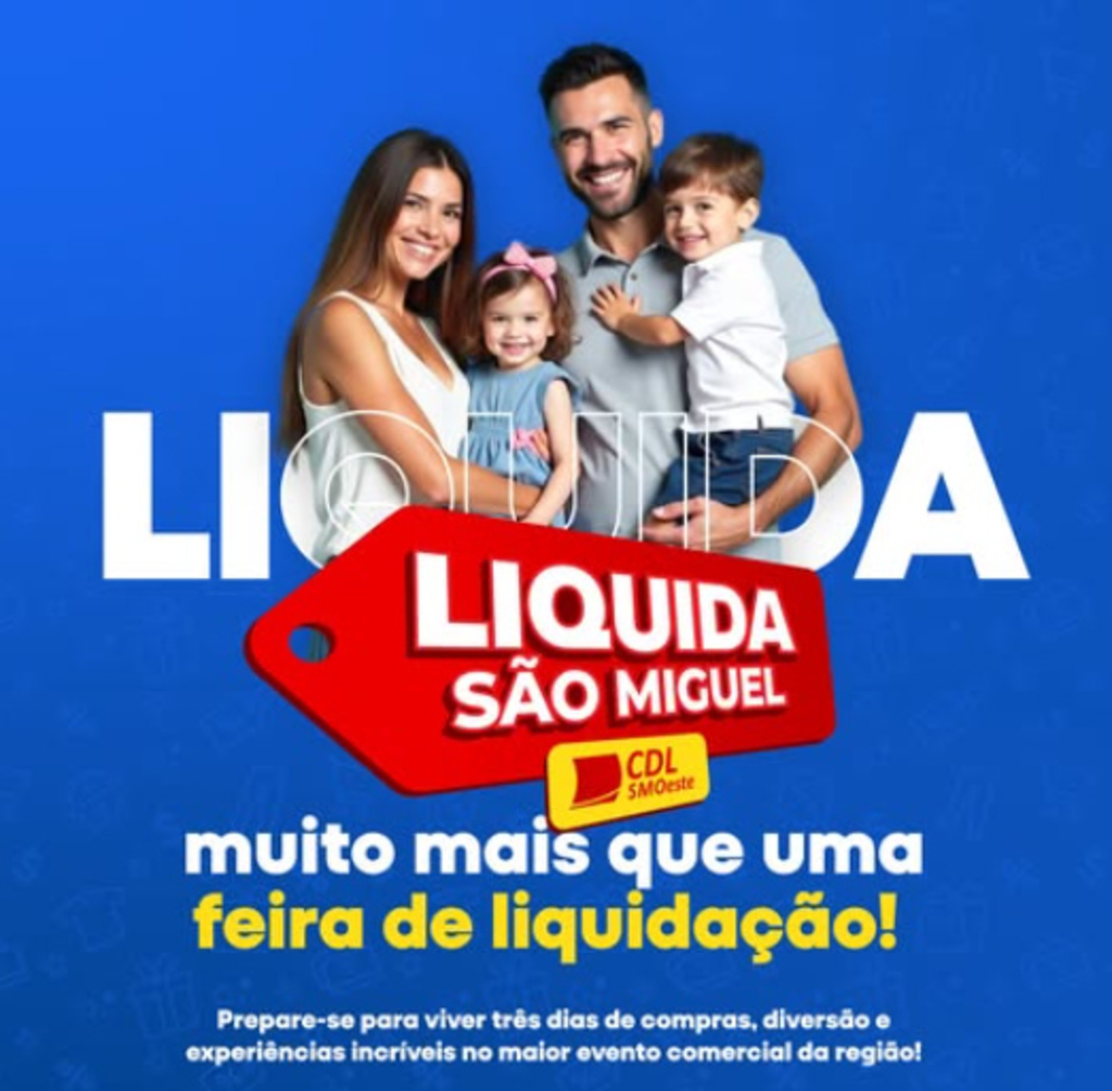 Liquida São Miguel 2025 começa na sexta-feira com descontos de até 70%