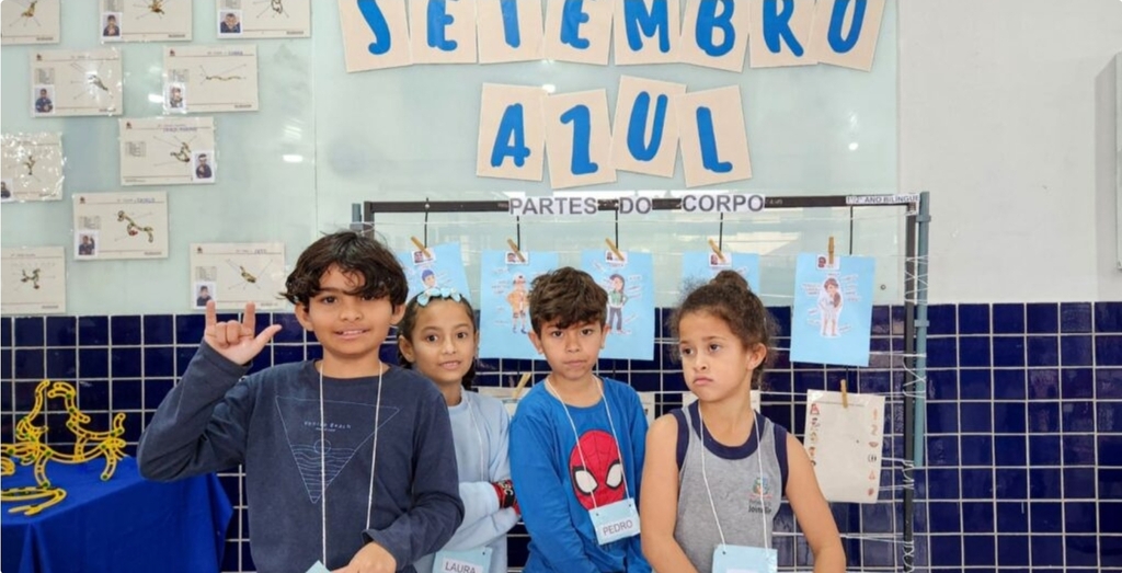 Joinville dá voz à comunidade surda no Setembro Azul com atividades em quatro unidades escolares
