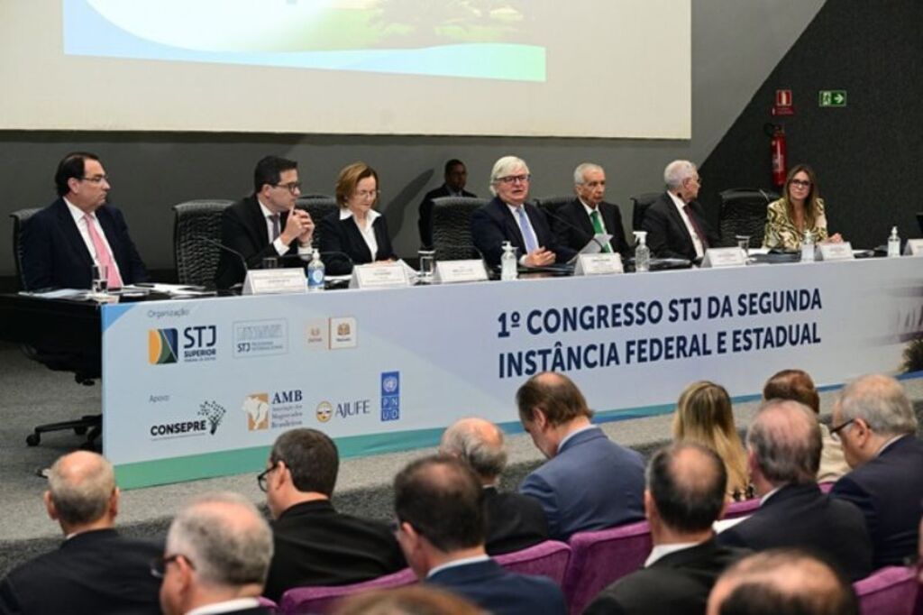 Presidente do TJSC participa de congresso no STJ que debate propostas para a segunda instância