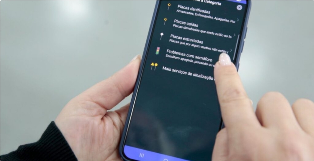 Joinville Fácil agora permite registrar problemas em semáforos