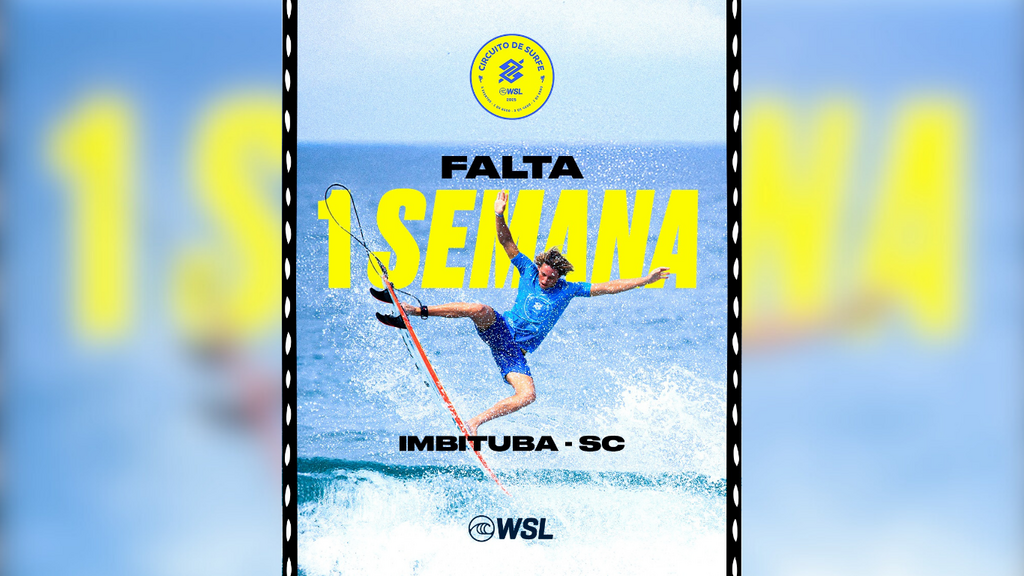 Imagem divulgação WSL - Imbituba revive sua história no surfe: Praia da Vila volta ao cenário internacional após 15 anos