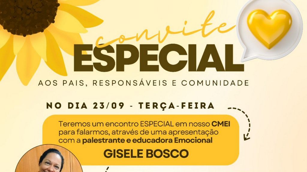 CMEI Marilene Floriano promove encontro sobre prevenção de traumas e educação emocional em Imbituba