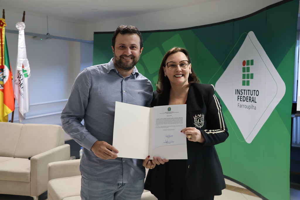 Diretor do IFFAR Campus Uruguaiana é reconduzido ao cargo