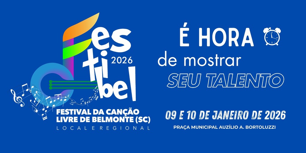 Festibel será destaque nas comemorações dos 34 anos de Belmonte
