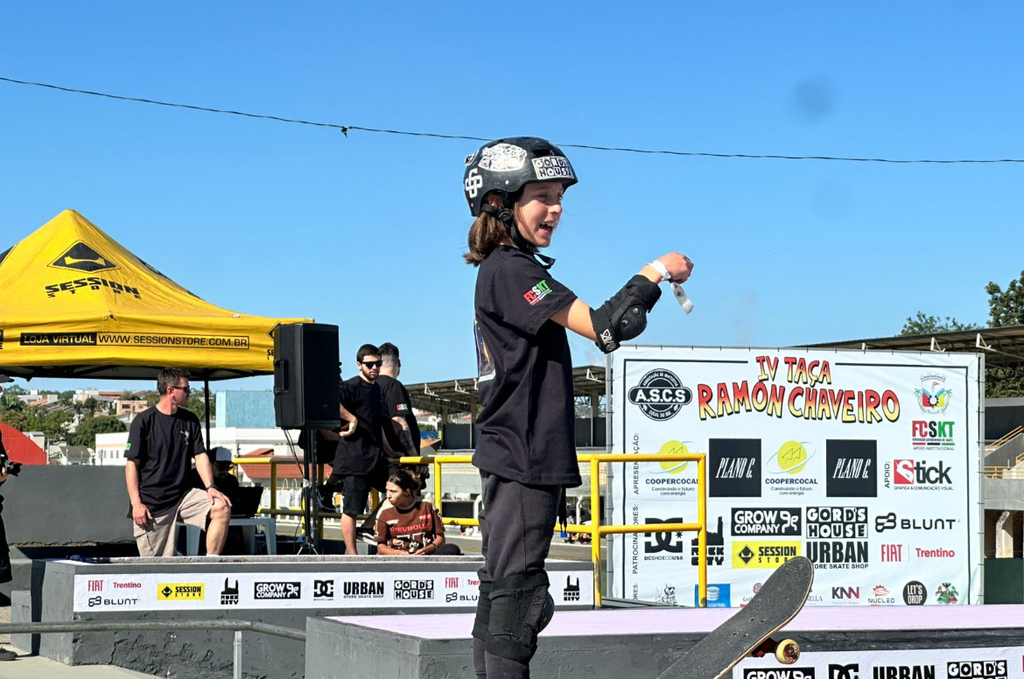 Taça Ramon Chaveiro de Skate reúne atletas e famílias em Cocal do Sul