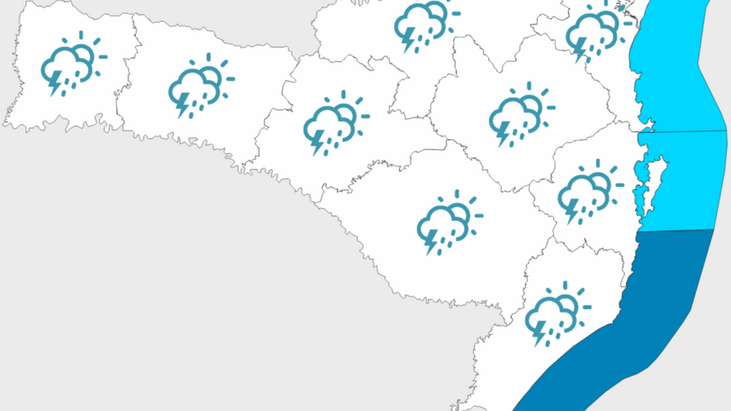 Instabilidade marca início da semana em Imbituba e região