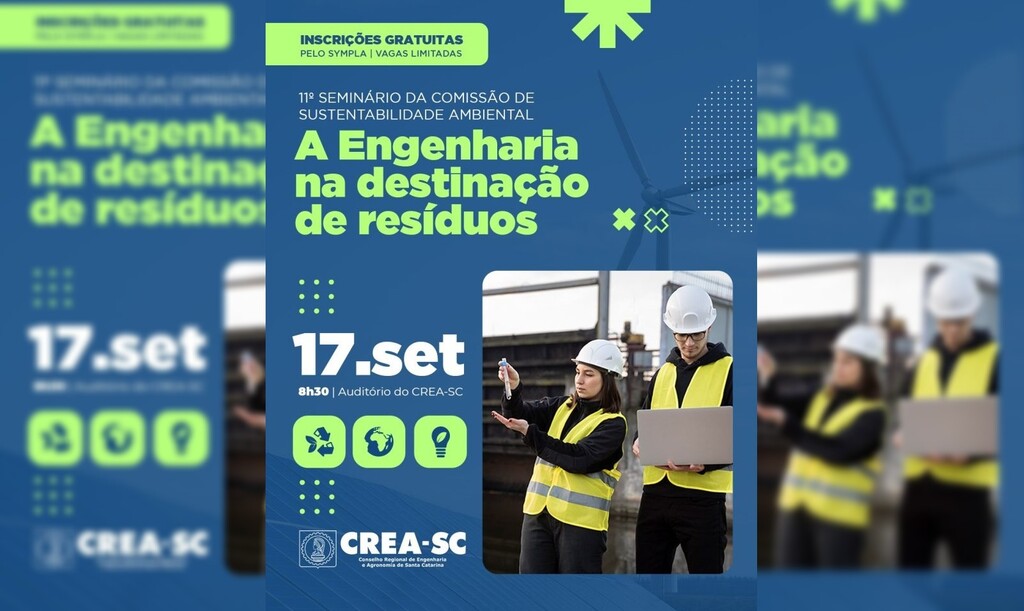 11º Seminário de Sustentabilidade Ambiental destaca o papel da engenharia na destinação de resíduos