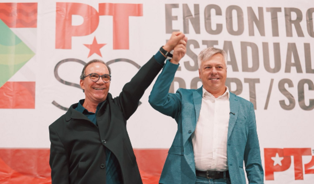 Fabiano da Luz assume presidência do PT-SC em encontro com mais de 600 participantes em Lages