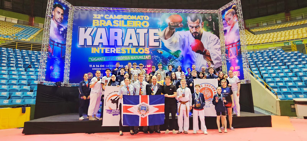 DELEGAÇÃO DE PIRATUBA CONQUISTA 21 MEDALHAS NO 32º CAMPEONATO BRASILEIRO DE KARATÊ INTERESTILOS